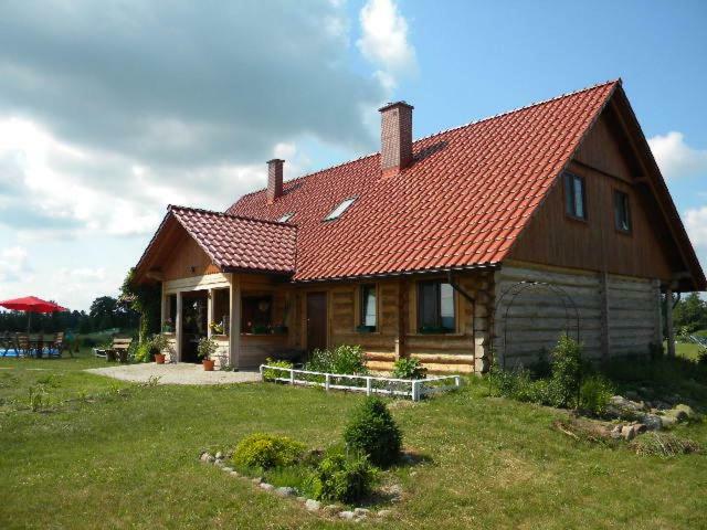 Dom Gościnny Sowia Stópka Miłomłyn Exterior foto